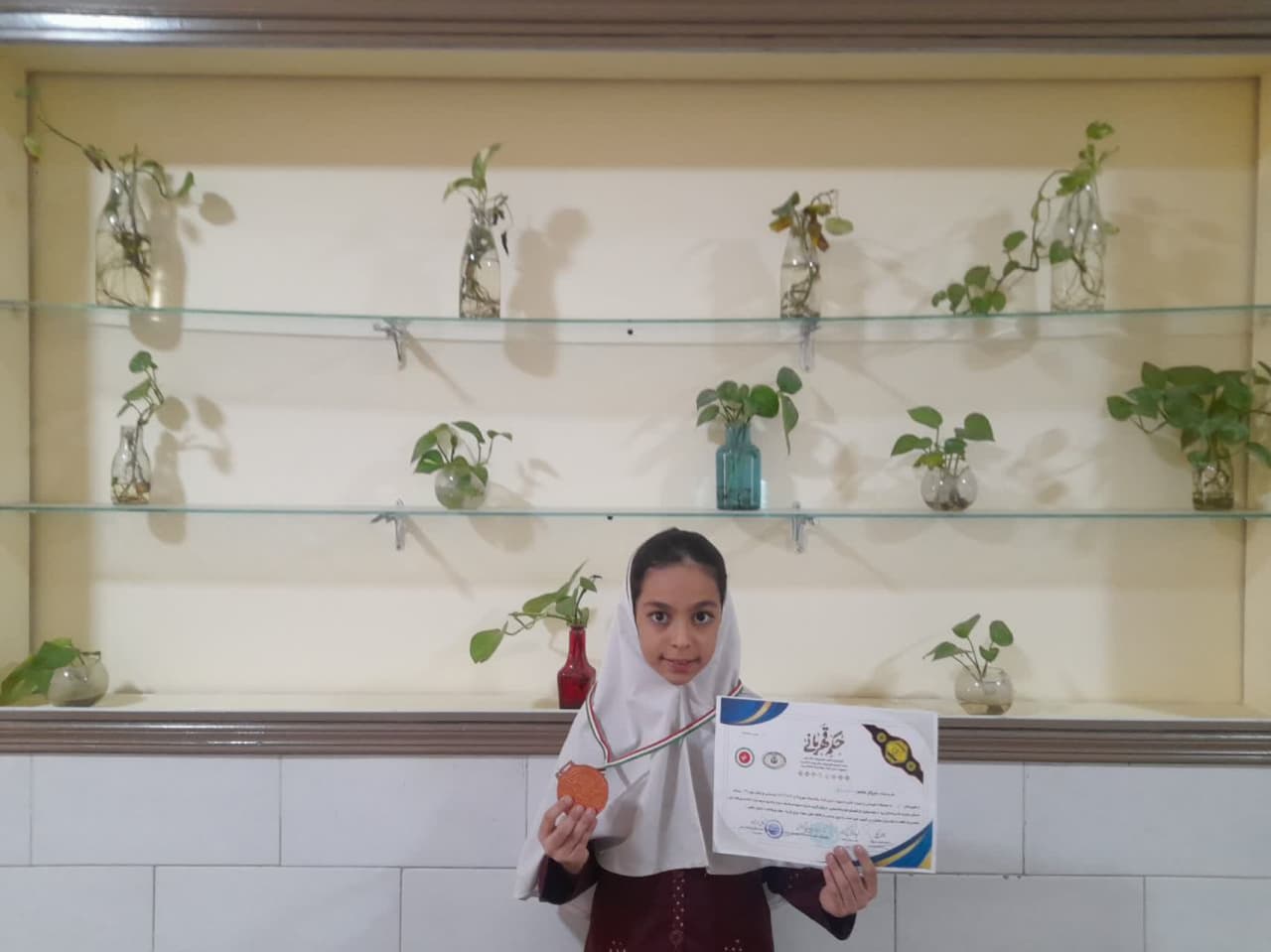 کسب مقام سوم در رشته کیک بوکسینگ