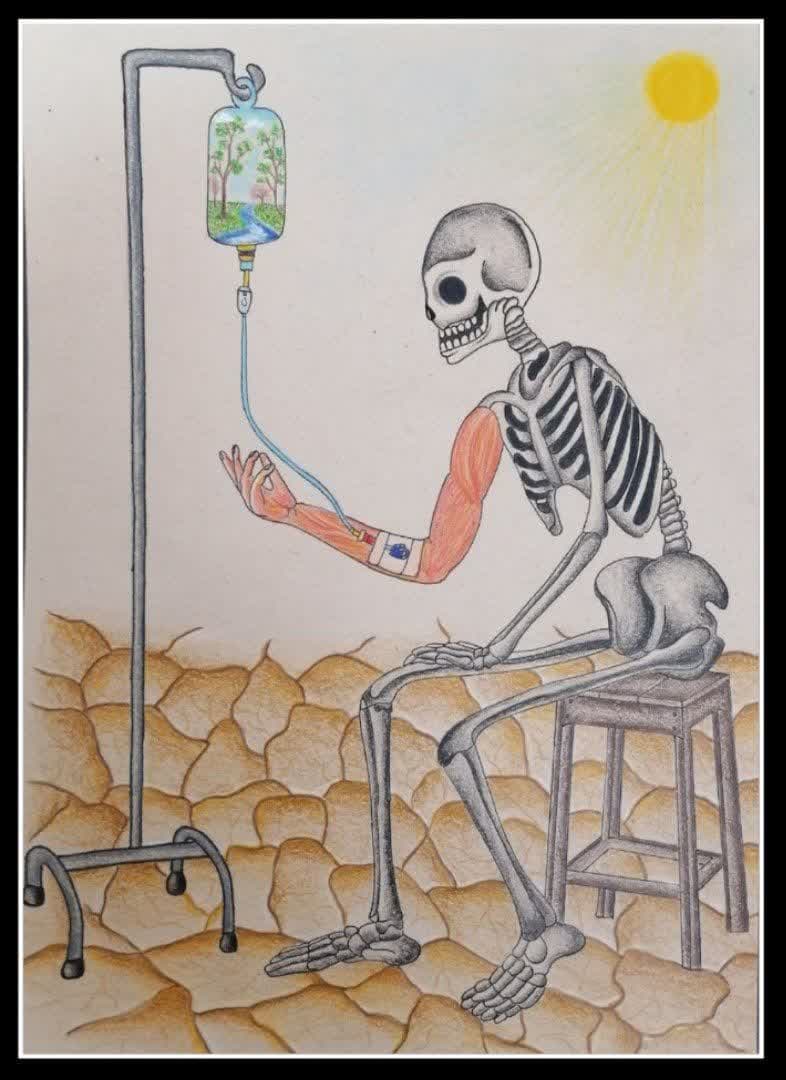 کسب رتبه اول نقاشی  سفیران سلامت