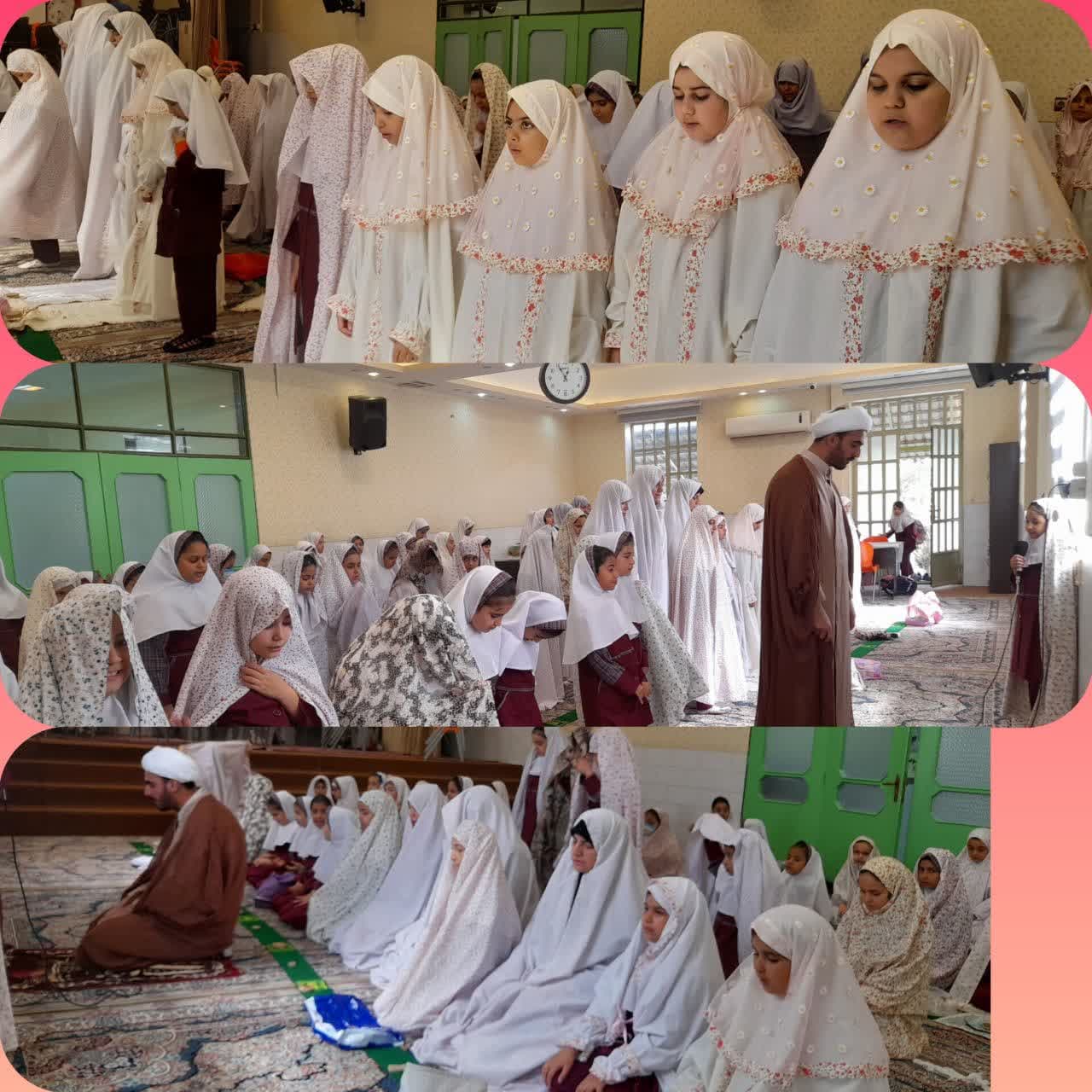 اهدا جوایز مسابقات نماز