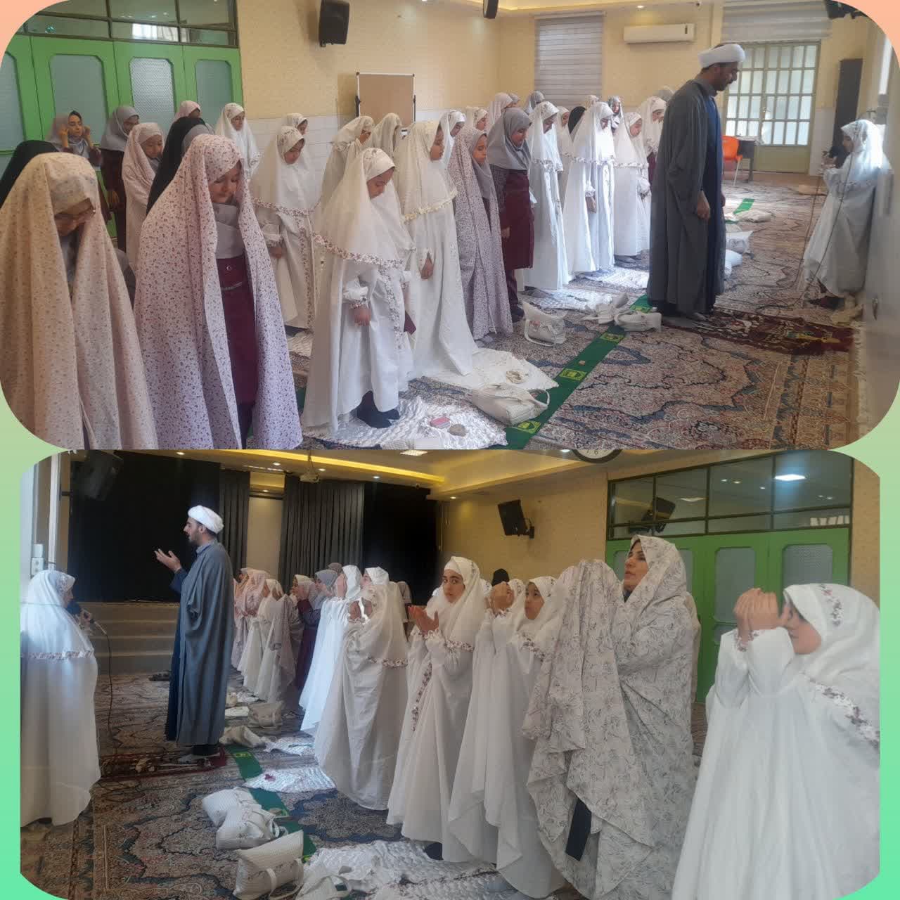 برگزاری محفل انس با قرآن و نماز جماعت