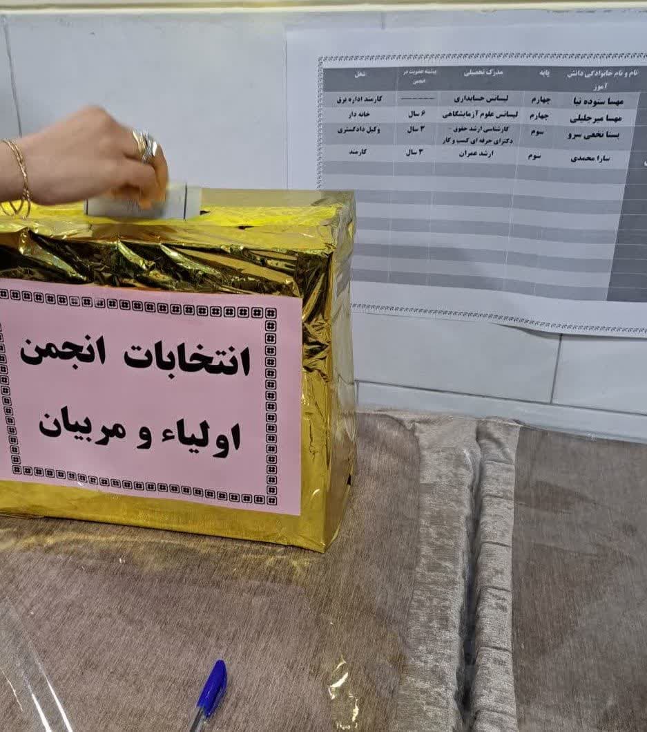 معرفی کاندیدهای انجمن اولیا و مربیان